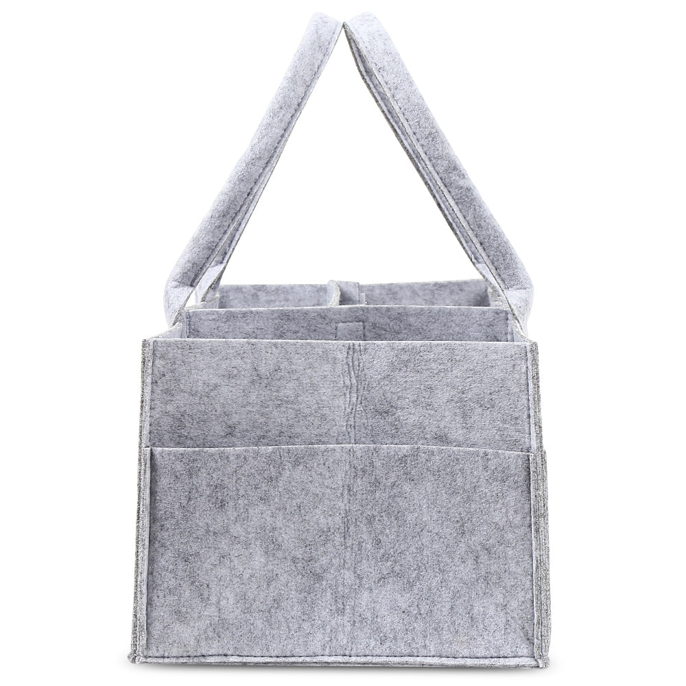 Cute Felt Handbag for Baby Diaper Storage