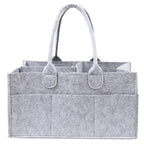 Cute Felt Handbag for Baby Diaper Storage