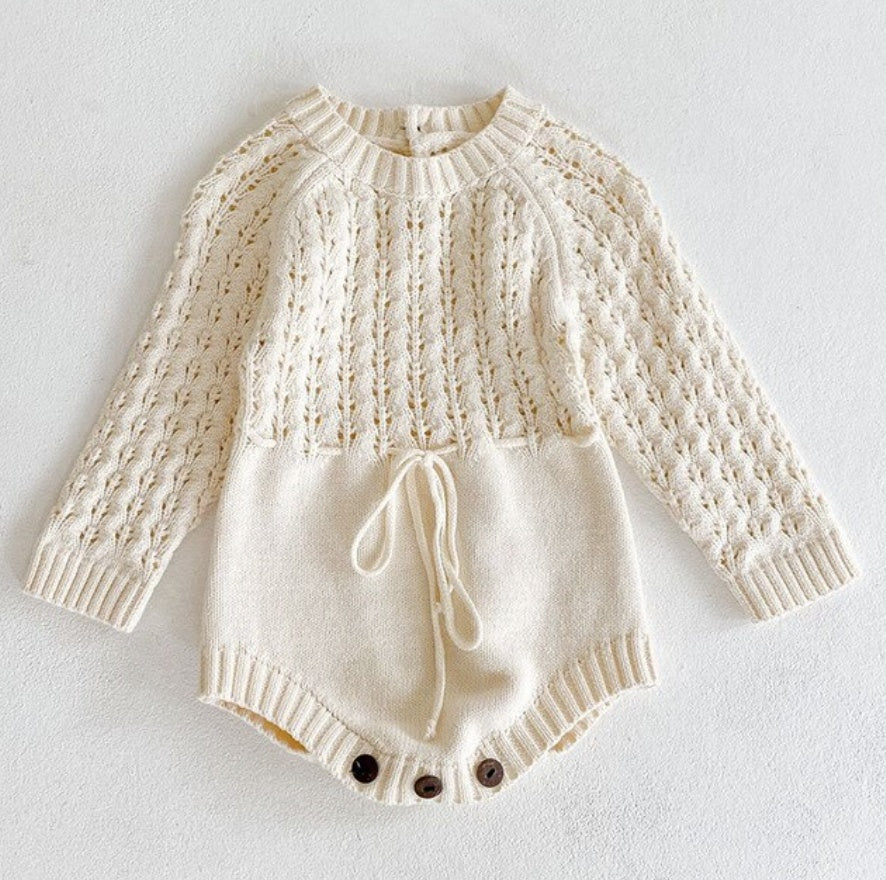 Girl Baby Knitted Long Sleeves