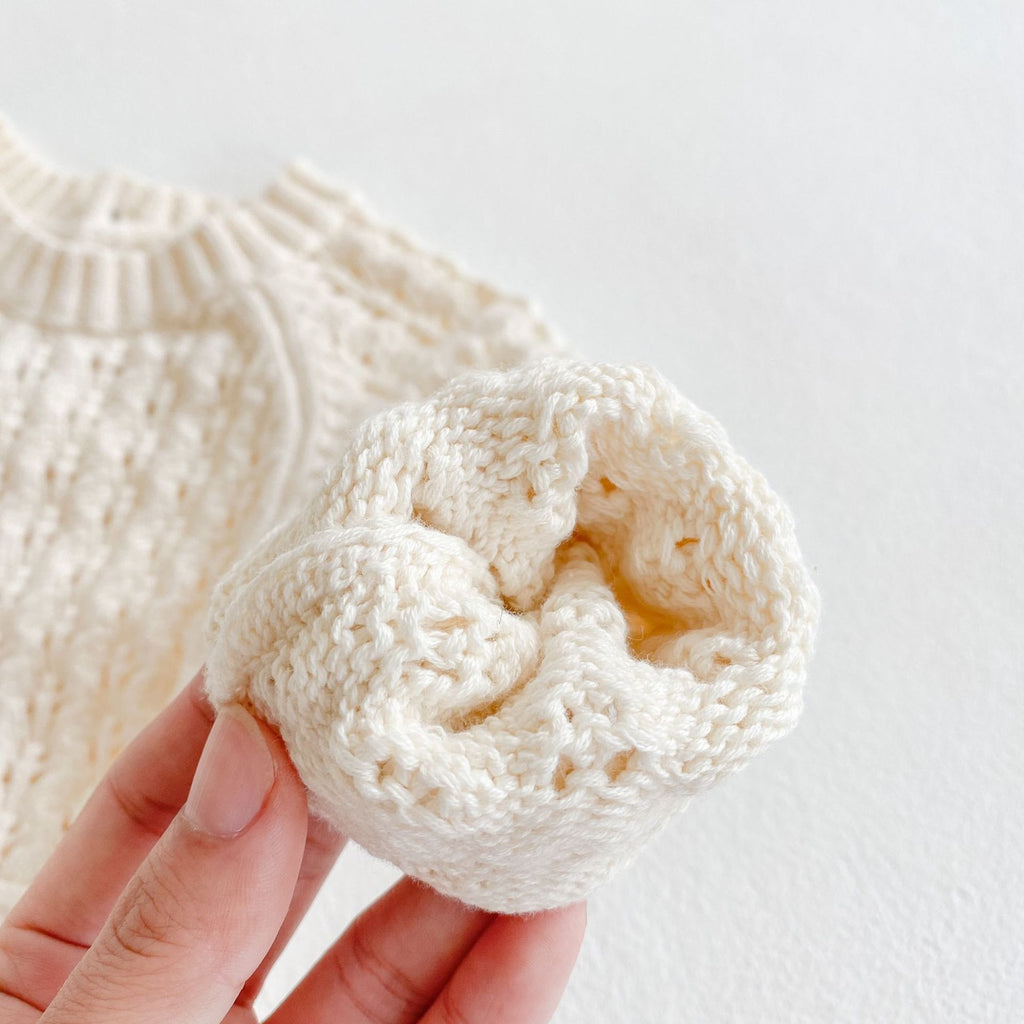 Girl Baby Knitted Long Sleeves
