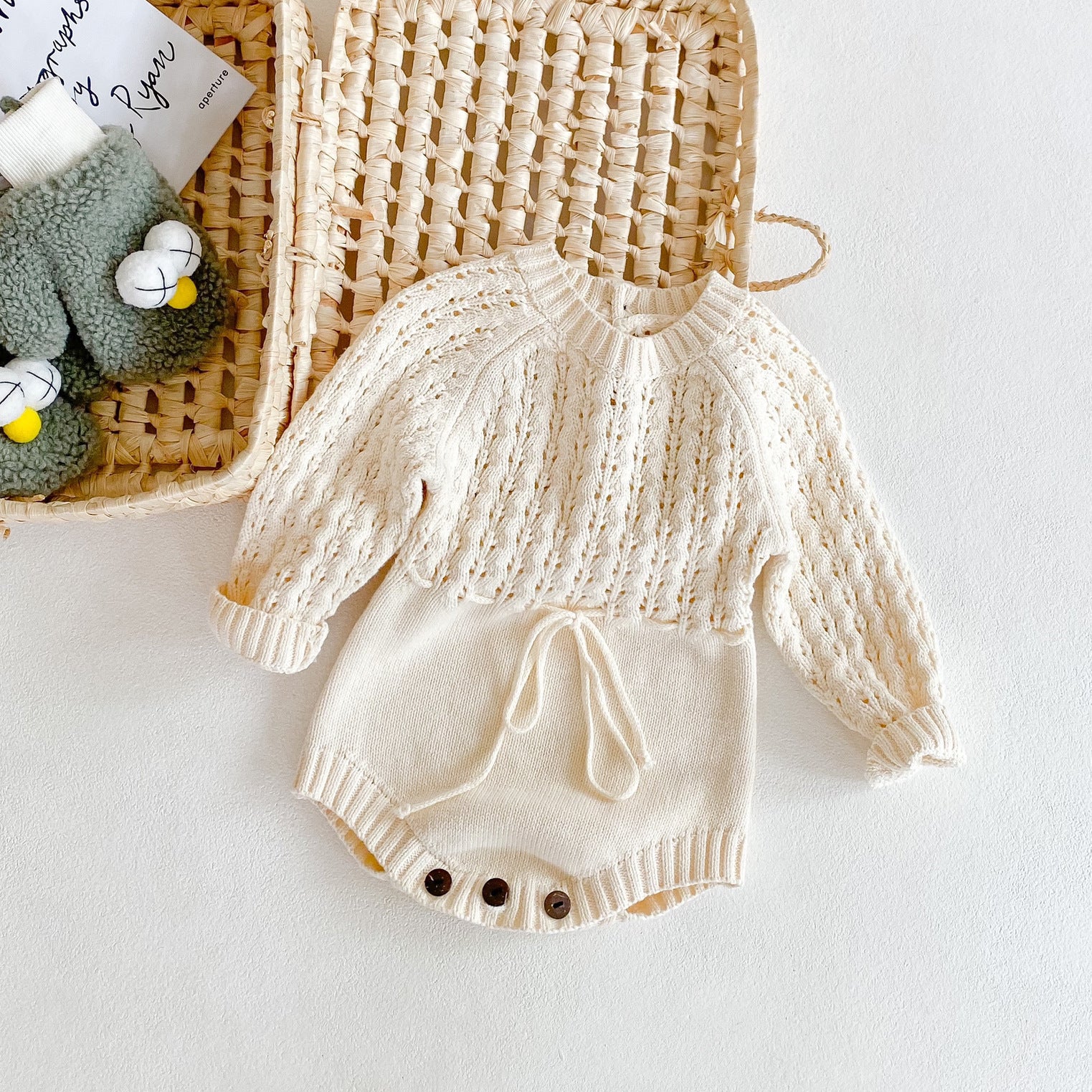 Girl Baby Knitted Long Sleeves