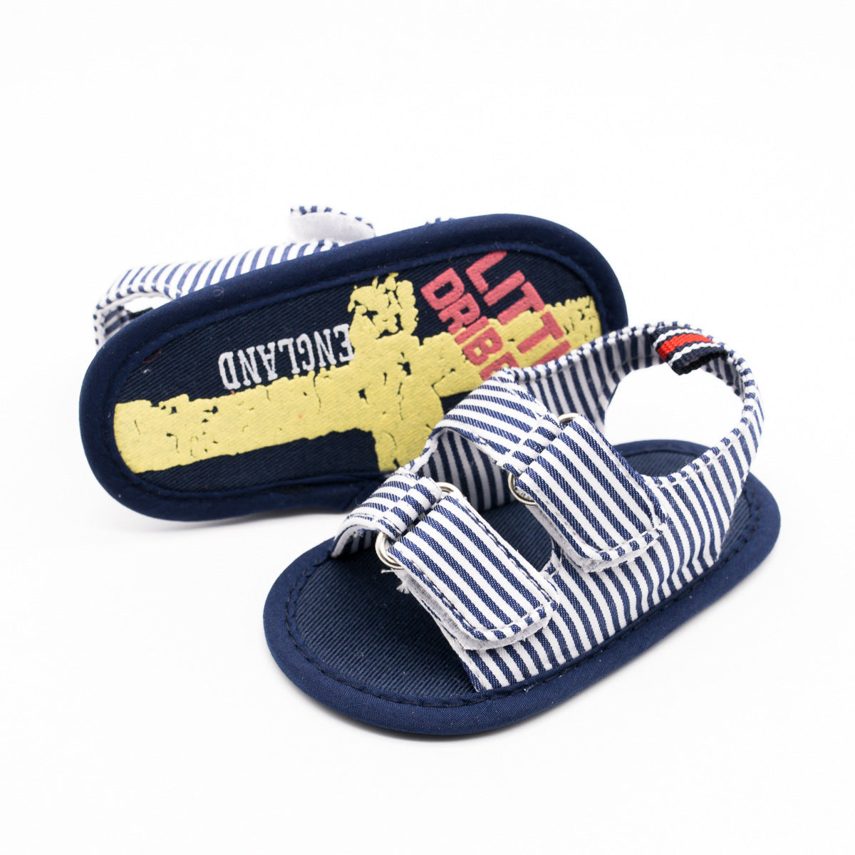 0-1 Years Old Striped Baby Sandals