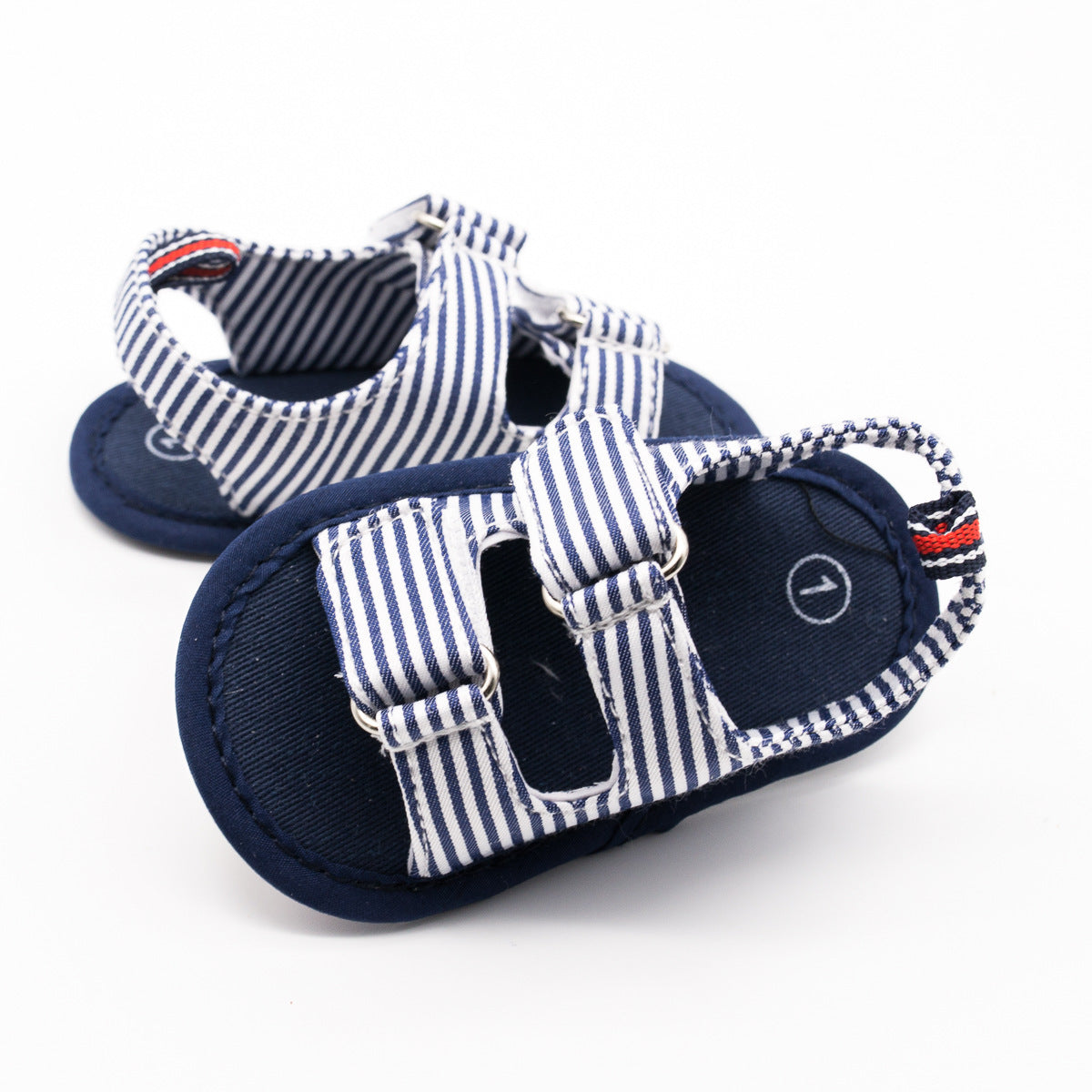 0-1 Years Old Striped Baby Sandals