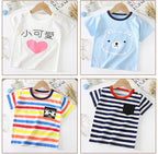 Baby Half-sleeved Bottoming Shirt