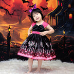 Halloween Princess Dress – Girls Cosplay Satin Party Costume