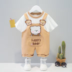 Baby Summer Cartoon Short-sleeved