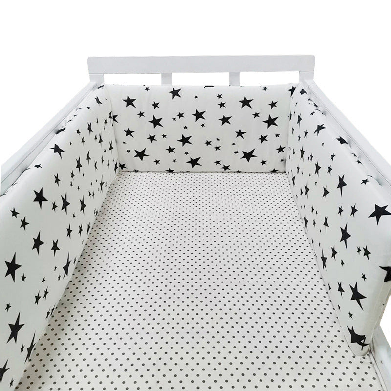 Comfortable Anti-Fall Cotton Bed for Babies