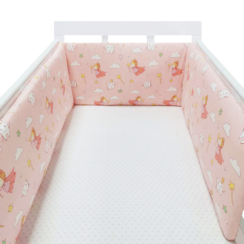 Comfortable Anti-Fall Cotton Bed for Babies