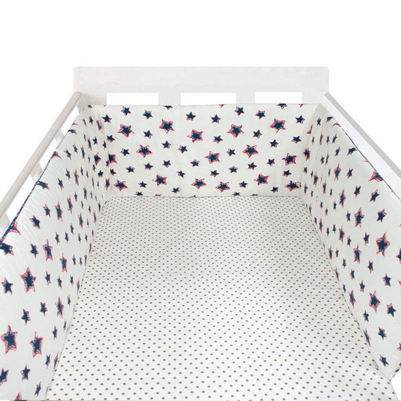 Comfortable Anti-Fall Cotton Bed for Babies