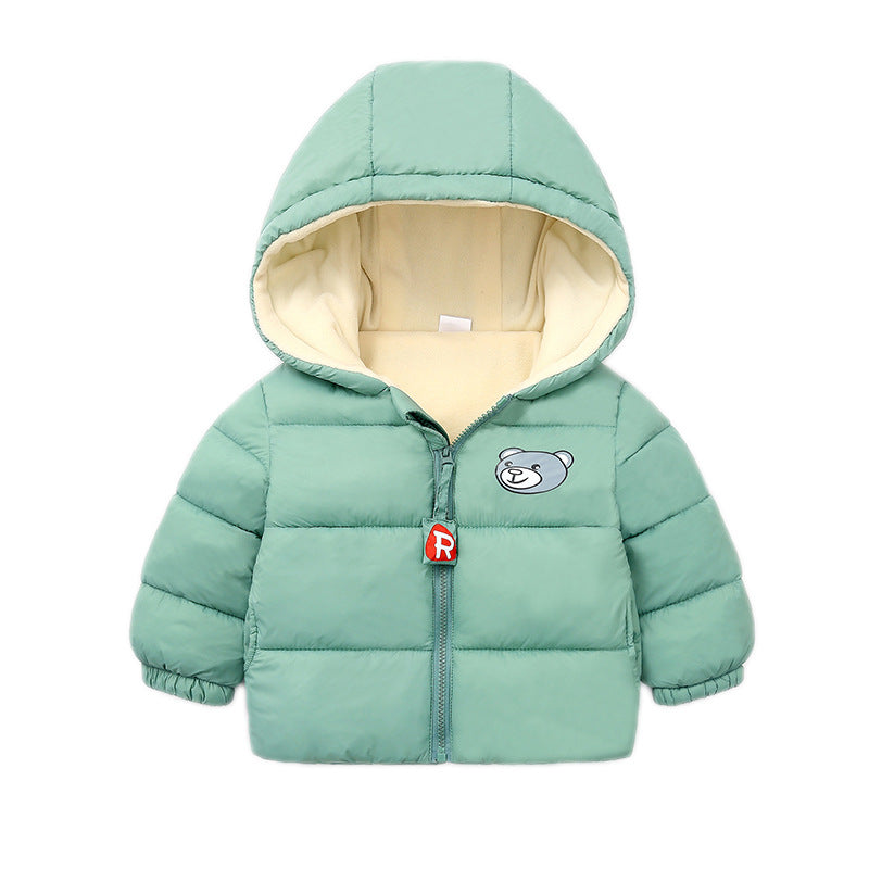 Ultra-Warm Kids Winter Coat with Thick Fleece Lining
