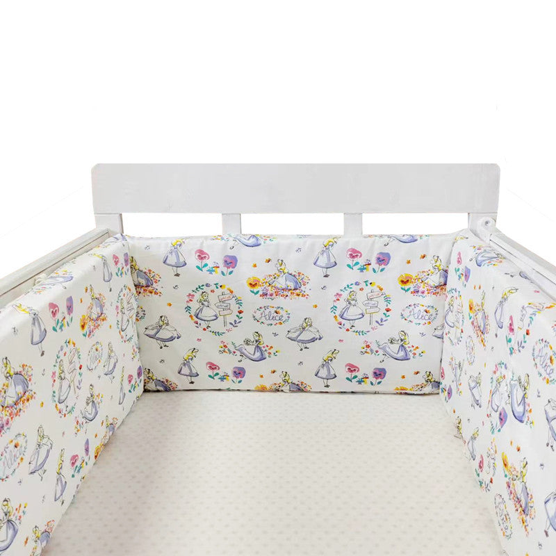 Comfortable Anti-Fall Cotton Bed for Babies