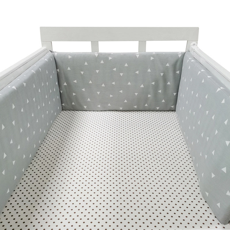 Comfortable Anti-Fall Cotton Bed for Babies