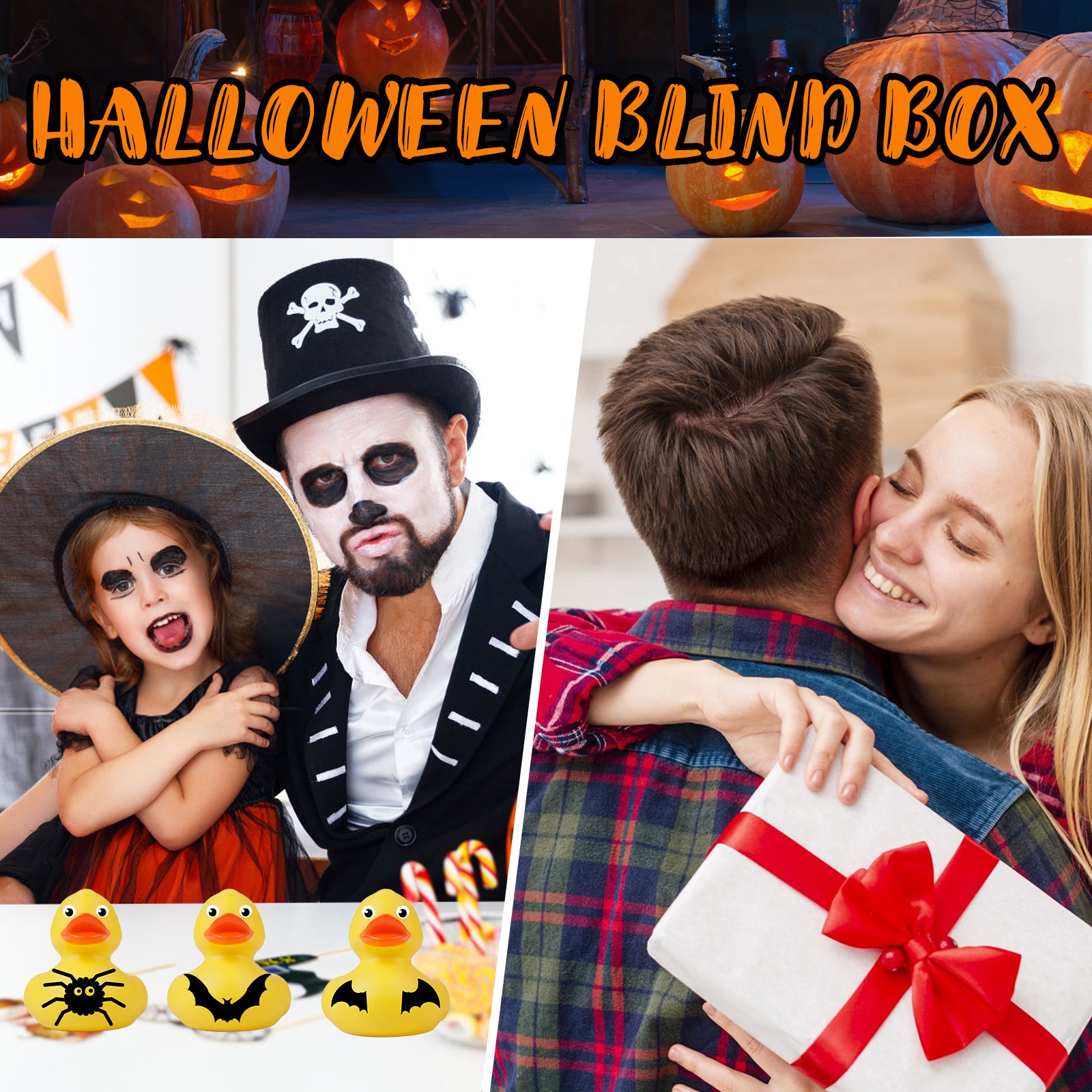 Cute Halloween Duck Blind Box – Mystery Toy