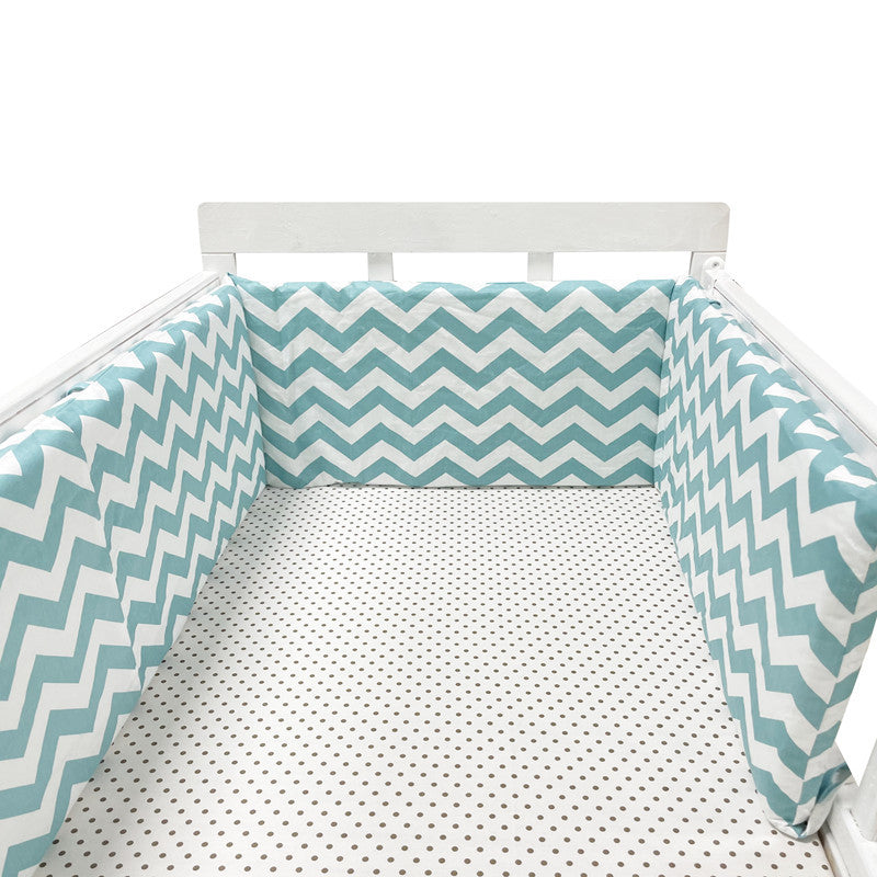 Comfortable Anti-Fall Cotton Bed for Babies