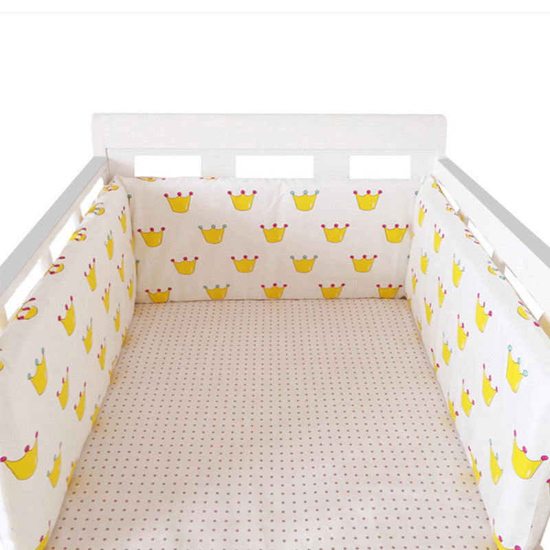 Comfortable Anti-Fall Cotton Bed for Babies