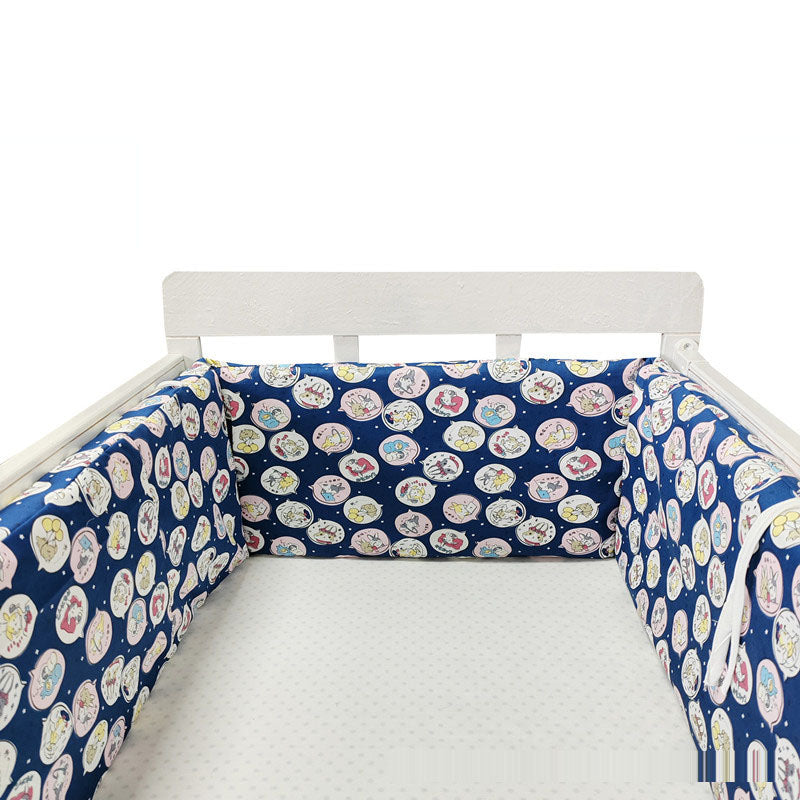 Comfortable Anti-Fall Cotton Bed for Babies