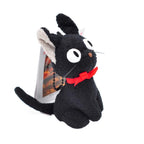 Black Cat Plush Keychain Pendant - Cute Mini Animal Toy Doll