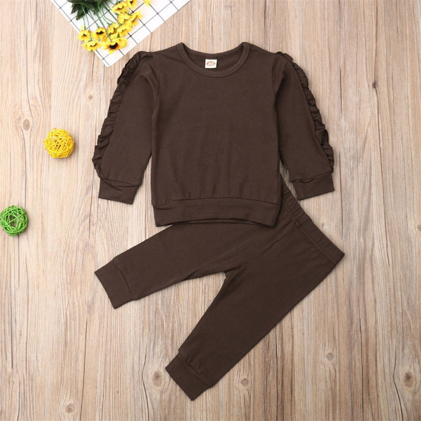 Newborn Baby Boys Girls Sleeve Sweatshirt