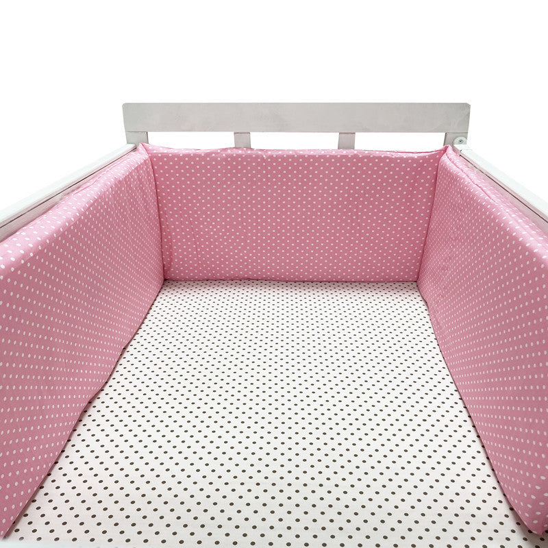 Comfortable Anti-Fall Cotton Bed for Babies