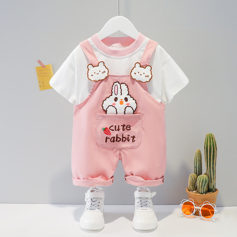 Baby Summer Cartoon Short-sleeved