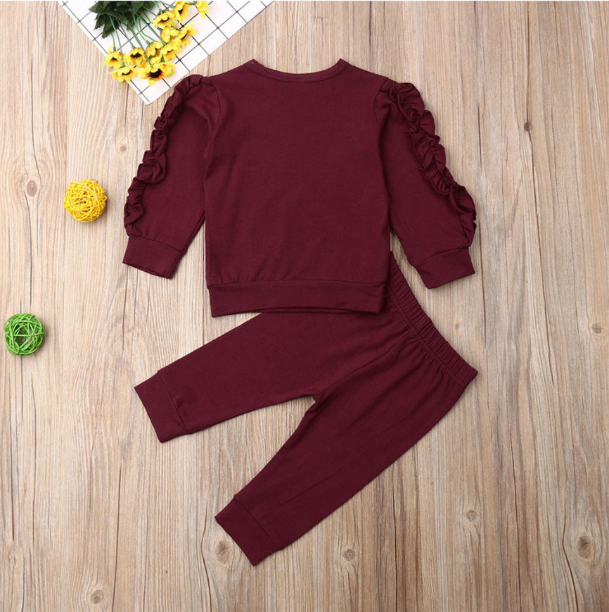 Newborn Baby Boys Girls Sleeve Sweatshirt