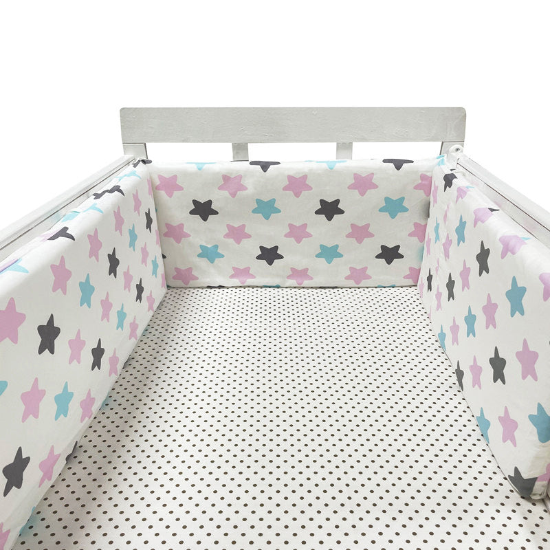 Comfortable Anti-Fall Cotton Bed for Babies