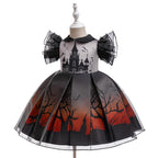 Kids Cosplay Gown – Halloween Princess & Witch Costume Dress