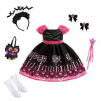 Halloween Princess Dress – Girls Cosplay Satin Party Costume