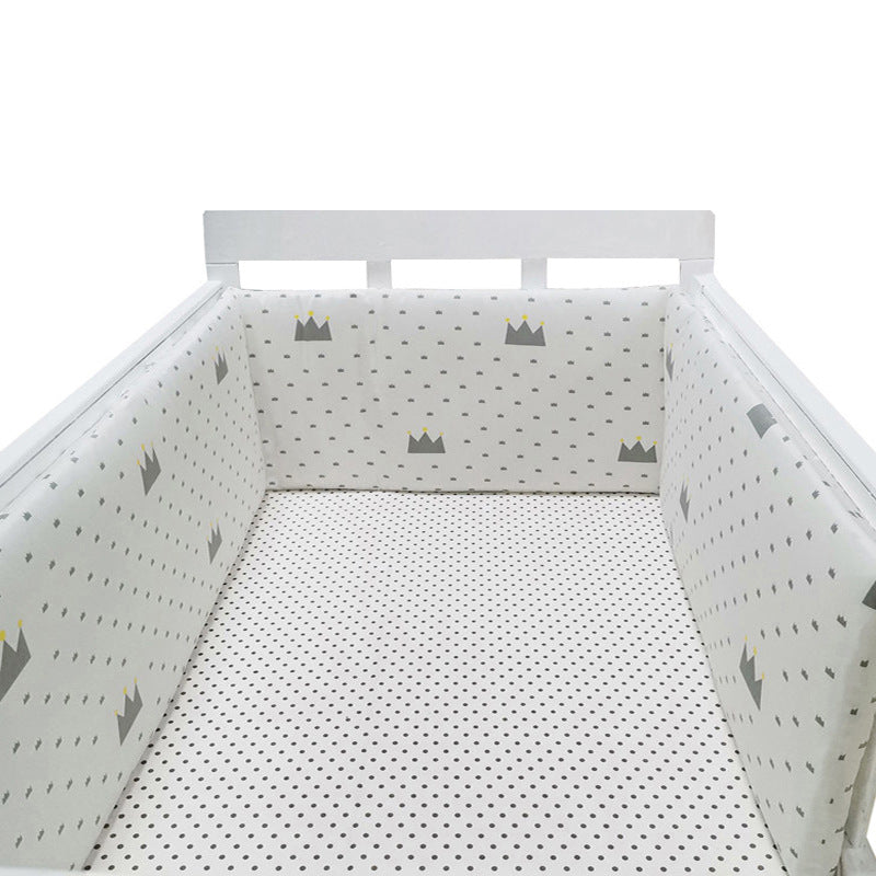 Comfortable Anti-Fall Cotton Bed for Babies