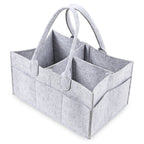 Cute Felt Handbag for Baby Diaper Storage