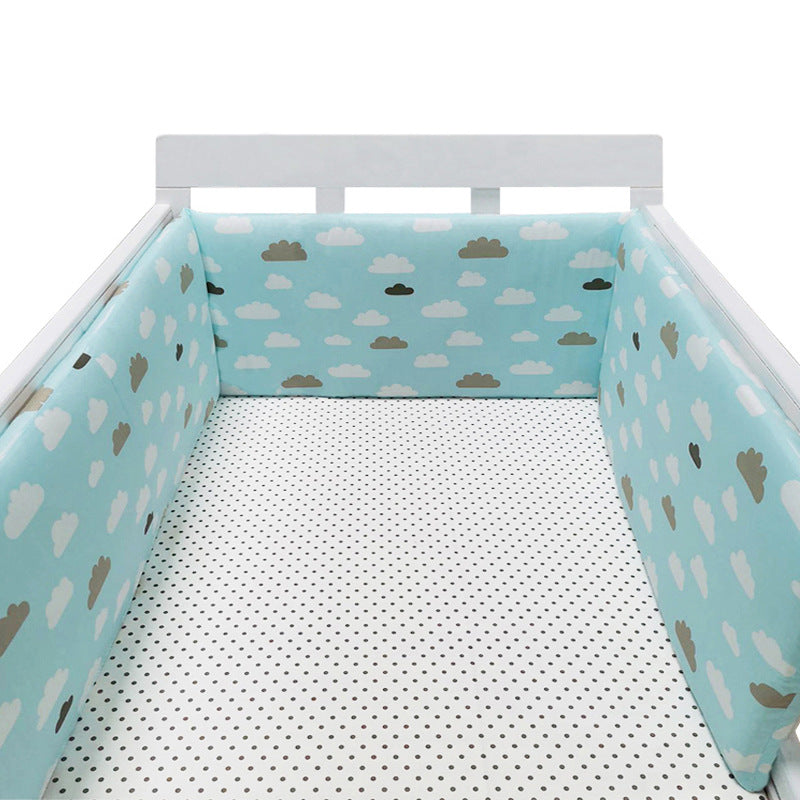 Comfortable Anti-Fall Cotton Bed for Babies