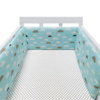 Comfortable Anti-Fall Cotton Bed for Babies