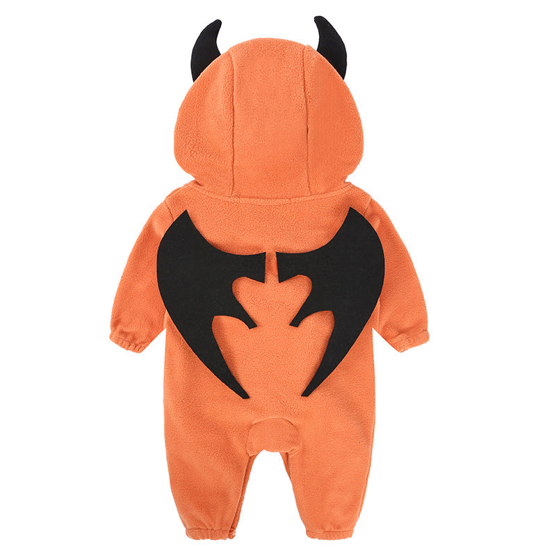 Cute Baby Halloween Pumpkin Hoodie – Cozy & Fun