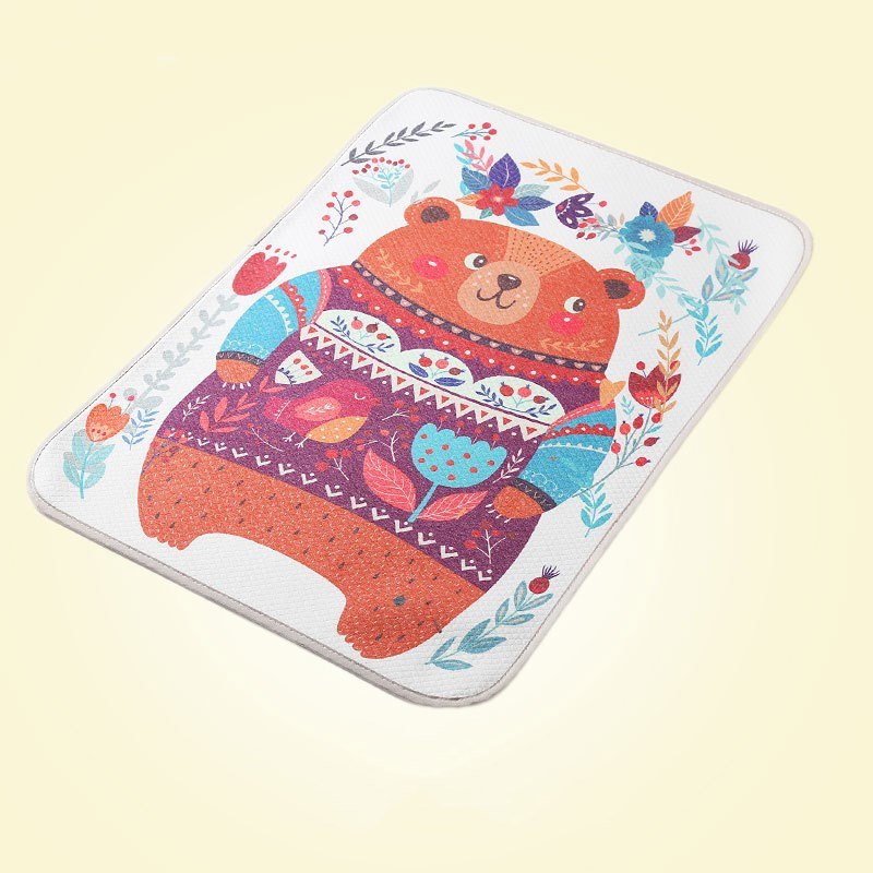 Breathable 3-Layer Baby Changing Mat – Waterproof & Portable