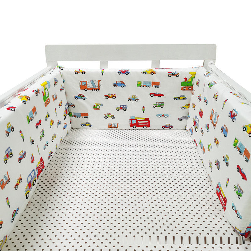 Comfortable Anti-Fall Cotton Bed for Babies