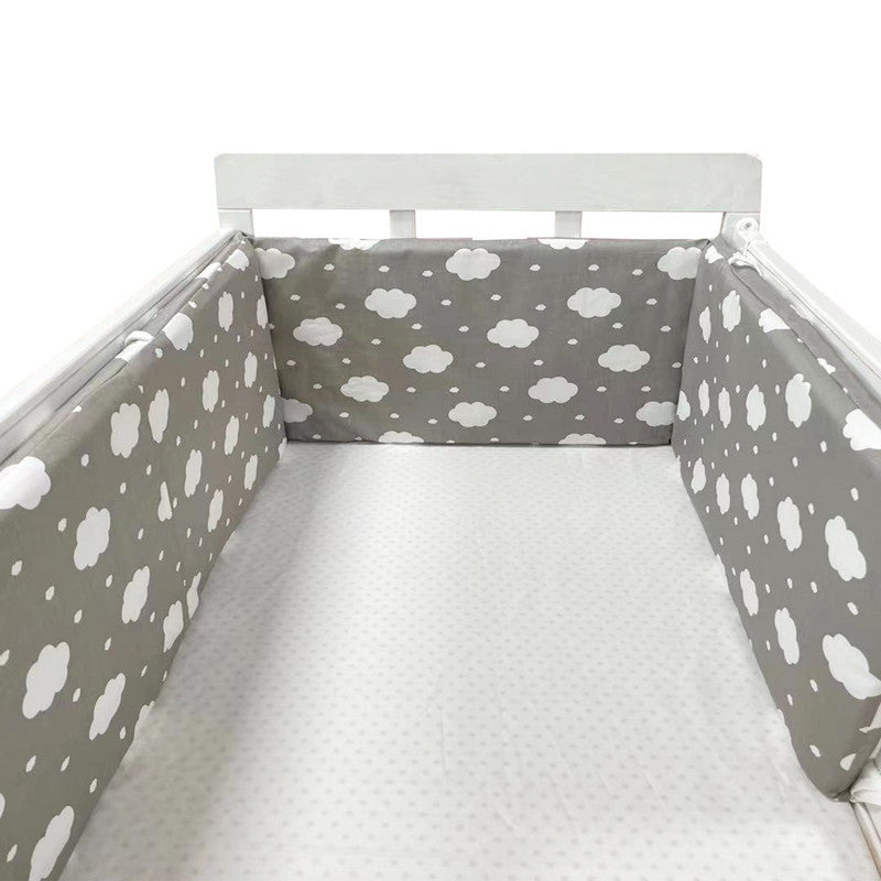 Comfortable Anti-Fall Cotton Bed for Babies