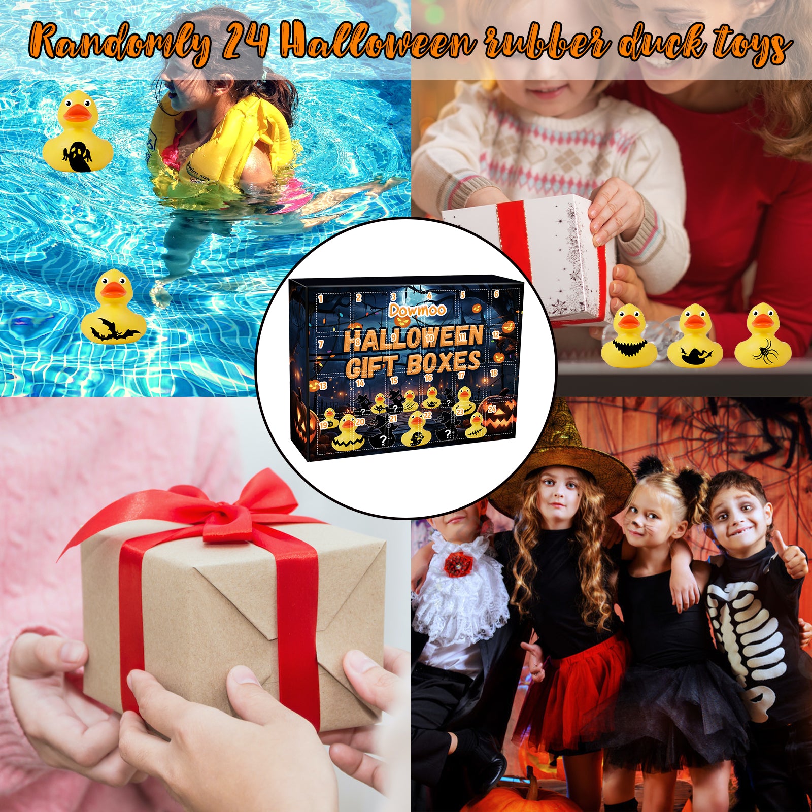 Cute Halloween Duck Blind Box – Mystery Toy