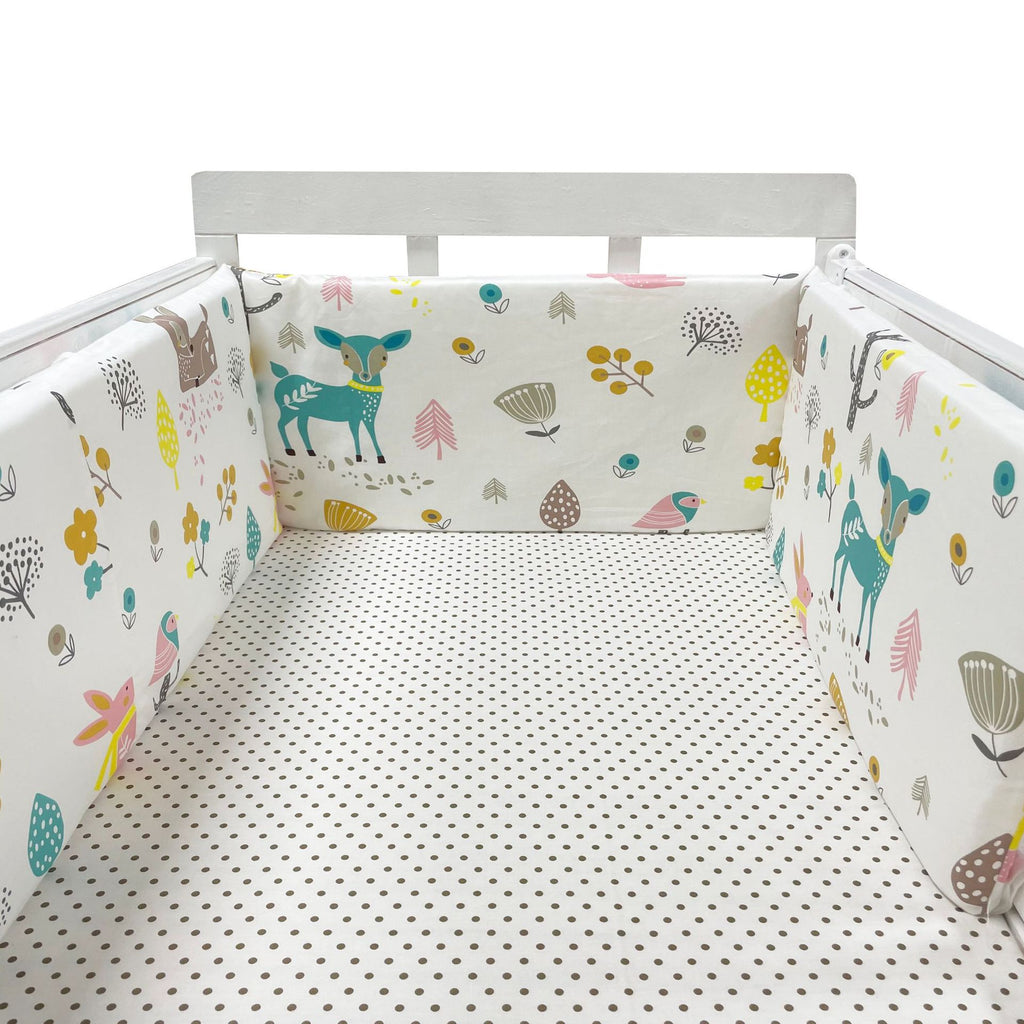 Comfortable Anti-Fall Cotton Bed for Babies