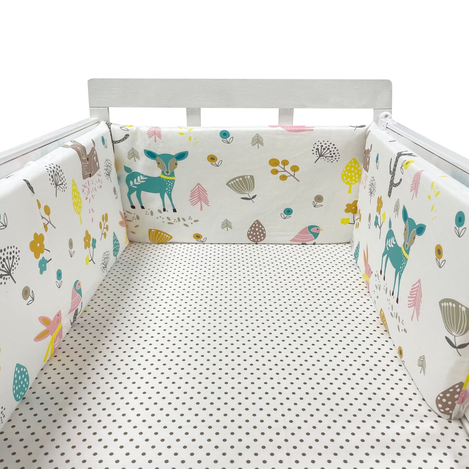 Comfortable Anti-Fall Cotton Bed for Babies