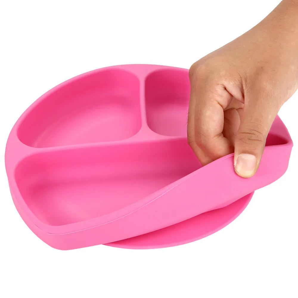 Baby Silicone Sucker Bowl – Spill-Free Mealtime