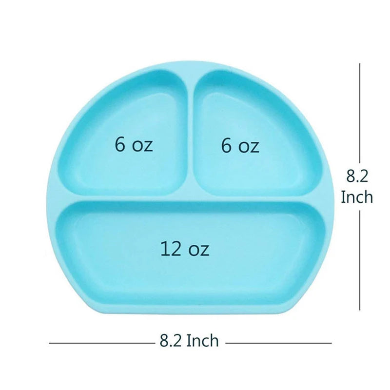 Baby Silicone Sucker Bowl – Spill-Free Mealtime